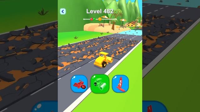 Shape-shifting Funny Race Gameplay new hyper casual games #shorts #gameplay #shapeshifting