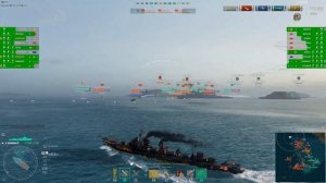 Эсминец Shimakaze 262К Урона! Мир кораблей World of Warships