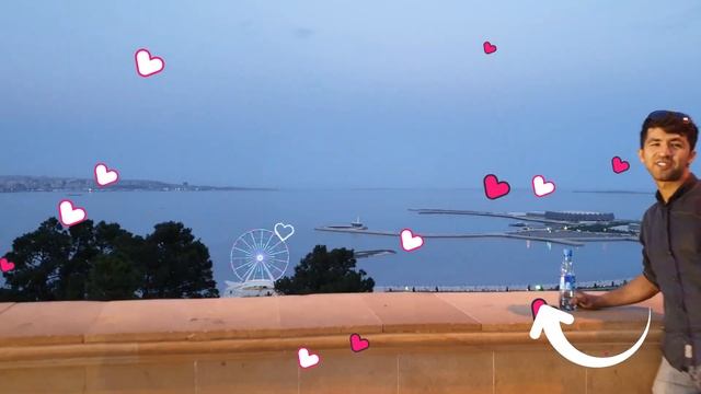 Bakıda ən gözəl yerdi?Dağüstü park.Самое красивое место в Баку.Нагорный парк. Фуникулёр в Баку #Bak смотреть онлайн