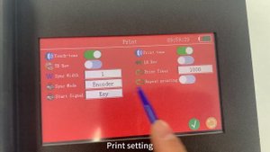How to Operate Phezer Large character industrial inkjet printer P50/P70