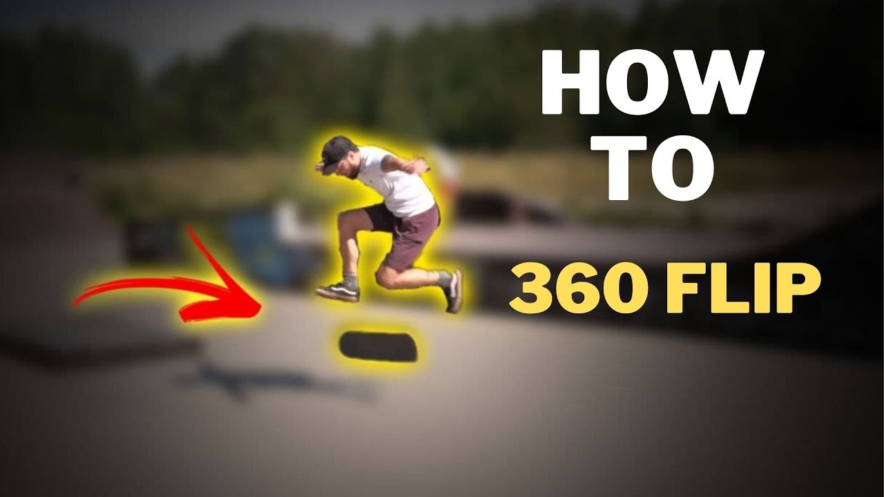КАК СДЕЛАТЬ ТРЁХУ НА СКЕЙТБОРДЕ (360 Flip) #скейтбординг смотреть онлайн