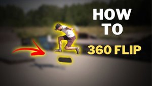 КАК СДЕЛАТЬ ТРЁХУ НА СКЕЙТБОРДЕ (360 Flip) #скейтбординг