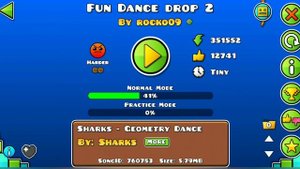 Прохождение Fun Dance Drop в GD