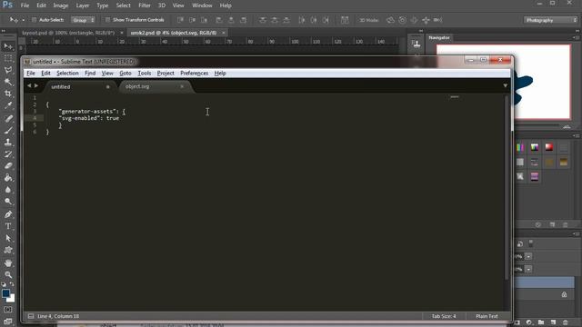Как сохранять SVG формат из программы Photoshop смотреть онлайн