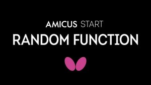 Butterfly Amicus Start Table Tennis Robot