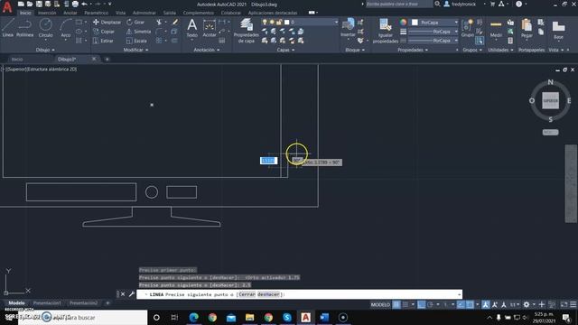 Tutorial televisor en 2D AutoCAD смотреть онлайн