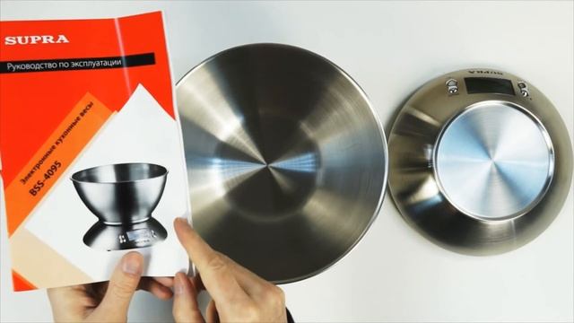 Кухонные весы SUPRA BSS-4095 смотреть онлайн