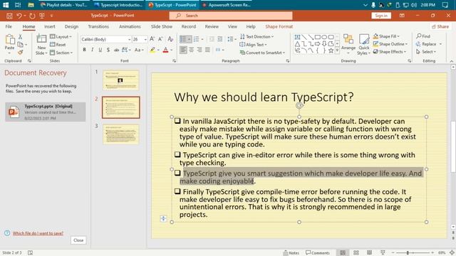1. TypeScript - Introduction