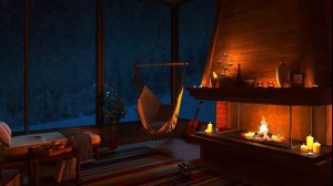 Шрила Прабхупада джапа (гитара, огонь, зима, уют) - japa meditation (guitar, fire, winter)