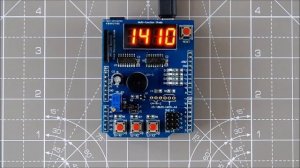 Digital Alarm Clock Using Arduino Multi-function Shield