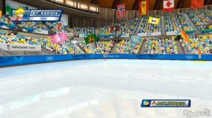 Mario & Sonic at the Olympic Winter Games - All Characters Figure Skating Gameplay