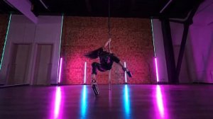 Наталья Мещерякова, связка под Анну Асти «По барам», pole dance, pole exotic