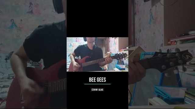 Stayin' alive (Bee Gees guitar cover)