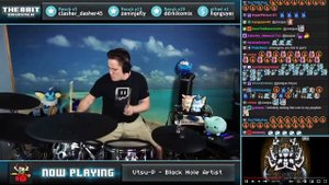 The8BitDrummer plays  鬱P/Utsu-P - ブラックホールアーティスト/ Black Hole Artist feat. 鏡音リン&GUMI (2nd playthrough