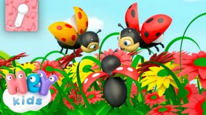 Coccinelle, demoiselle  KARAOKÉ | Chansons pour Enfants | HeyKids en Français