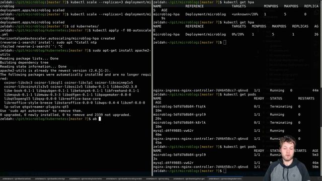 610 Automatiskt skala podar i Kubernetes med HPA смотреть онлайн