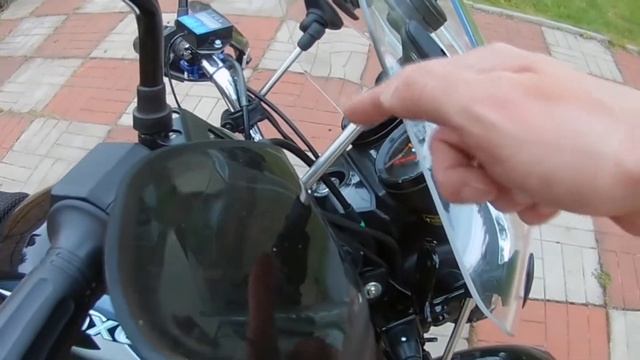 Защита рук на Bajaj Boxer смотреть онлайн