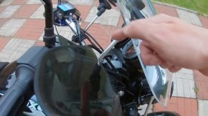 Защита рук на Bajaj Boxer