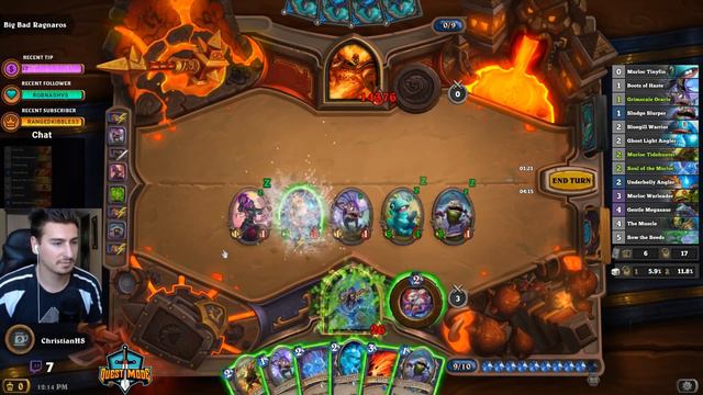 Hearthstone: Hagata VS Ragnaross 15.000 HP | Fire Fest-EVIL | Fireside Gatherings смотреть онлайн