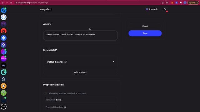 How to set up a snapshot and vote with NFTs смотреть онлайн