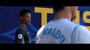 ALEX HUNTER CONOCE A CRISTIANO RONALDO!!!!! FIFA 18