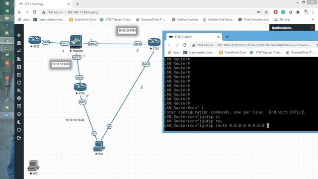 Gateway of last resort is not set. Default gateway. #CCNA#CCNP #DefaultGateway смотреть онлайн