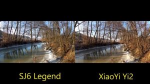 SJCam SJ6 Legend versus XiaoYi Yi2 Gyro Image Stabilization Test