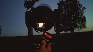 Луна в телескоп - очень красиво! Видеосъемка