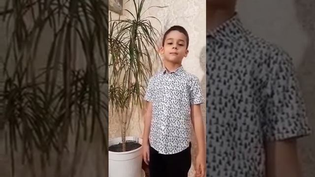 Завадский Егор, 6 лет, МБДОУ детский сад 18, читает стихотворение Георгия Ладонщикова «Родная земля