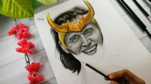 Draw Loki Sketch | A3 Size | art row