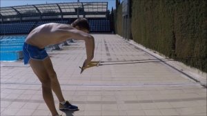 Резина для плавания - Начало гребка