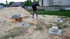 ⭕️ САМЫЙ МАЛЕНЬКИЙ ДОМ - ИДЕАЛЬНЫЙ ДЕШЁВЫЙ ФУНДАМЕНТ ПОД КАРКАСНИК ч.2