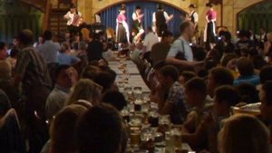 Немецкие баварские танцы.