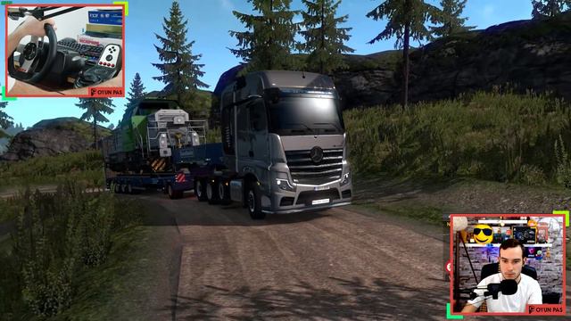 KİRKENES MADEN YOLU | 61 TON | MERCEDES MP5 2019 - ETS 2 (G27) смотреть онлайн
