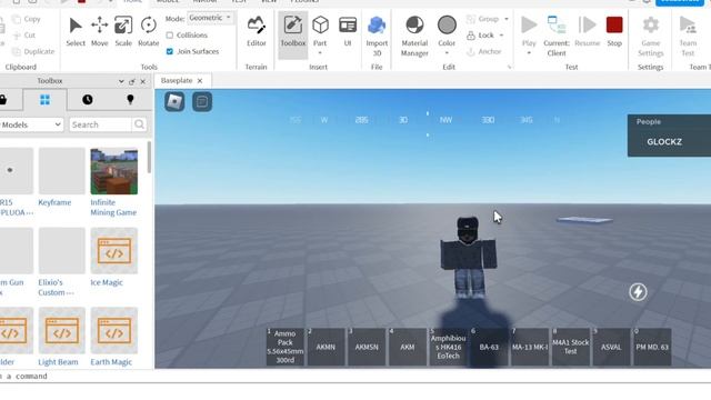 ACS R15 gun System [Roblox Studio] смотреть онлайн