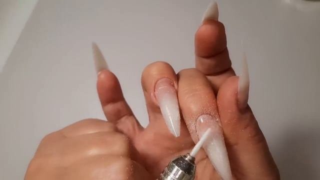 *441*Самодельные гелевые типсы.Маловаты?Увеличиваю размер?!Наращиваю!/increase Gel Tips,building ..