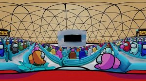 AMONG US 360° - CINEMA HALL 4 (SHORT 01) VR/360° ANIMATION | VR/360° Experience