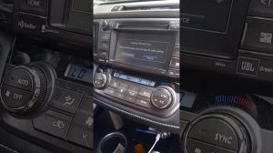 2015 Toyota RAV4 touch screen radio problem simple fix not tested calibration