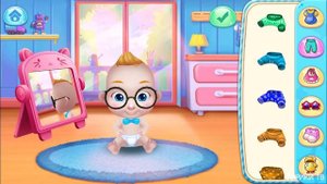 Играем в игру мультик для девочек: ухаживаем за малышом Беби Босс. Куклы Пупсики на канале Зырики Т
