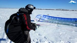 Обратный старт на параплане / Как летать на параплане? / параплан Davinci RHYTHM