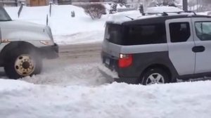 Honda element SNOW ICE