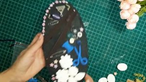 Переделка старой шкатулки. Хлам декор