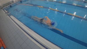 Сравнение скорости плавания при 2-х и 4-х ударном кроле