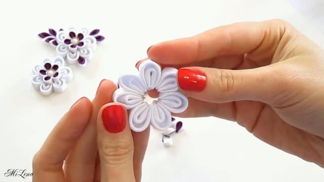 ПОВЯЗКА С ЦВЕТАМИ, МК /  DIY Kanzashi Headband