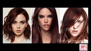 Цвет волос Махагон: оттенки, как выбрать краску