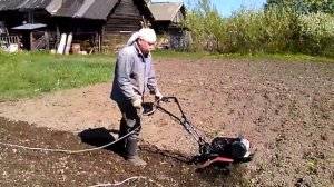 Работа электрокультиватора