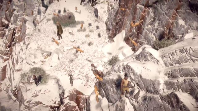 Horizon Zero Dawn - Naming Cliff - showing off invisible structures (collision geometry) смотреть онлайн