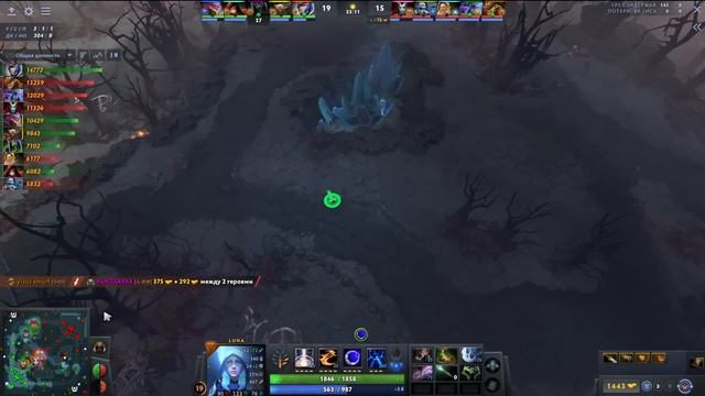 Что стало с ЛУНОЙ?! Винрейт улетел в космос.. Carry Luna Dota 2 смотреть онлайн