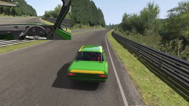 Sim Racing  Ford Escort RS1600  Assetto Corsa - Nordschleife Sim Racing