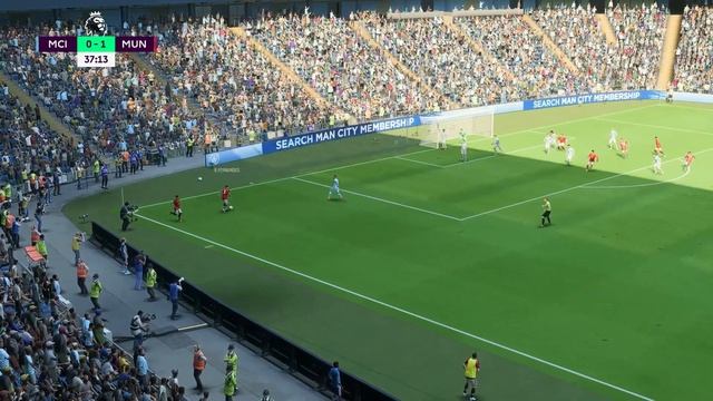 EA Sports FC 24 | Man City vs Man United Gameplay | Season 23/24 смотреть онлайн